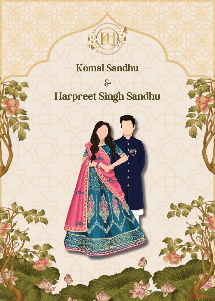 Wedding invitation design